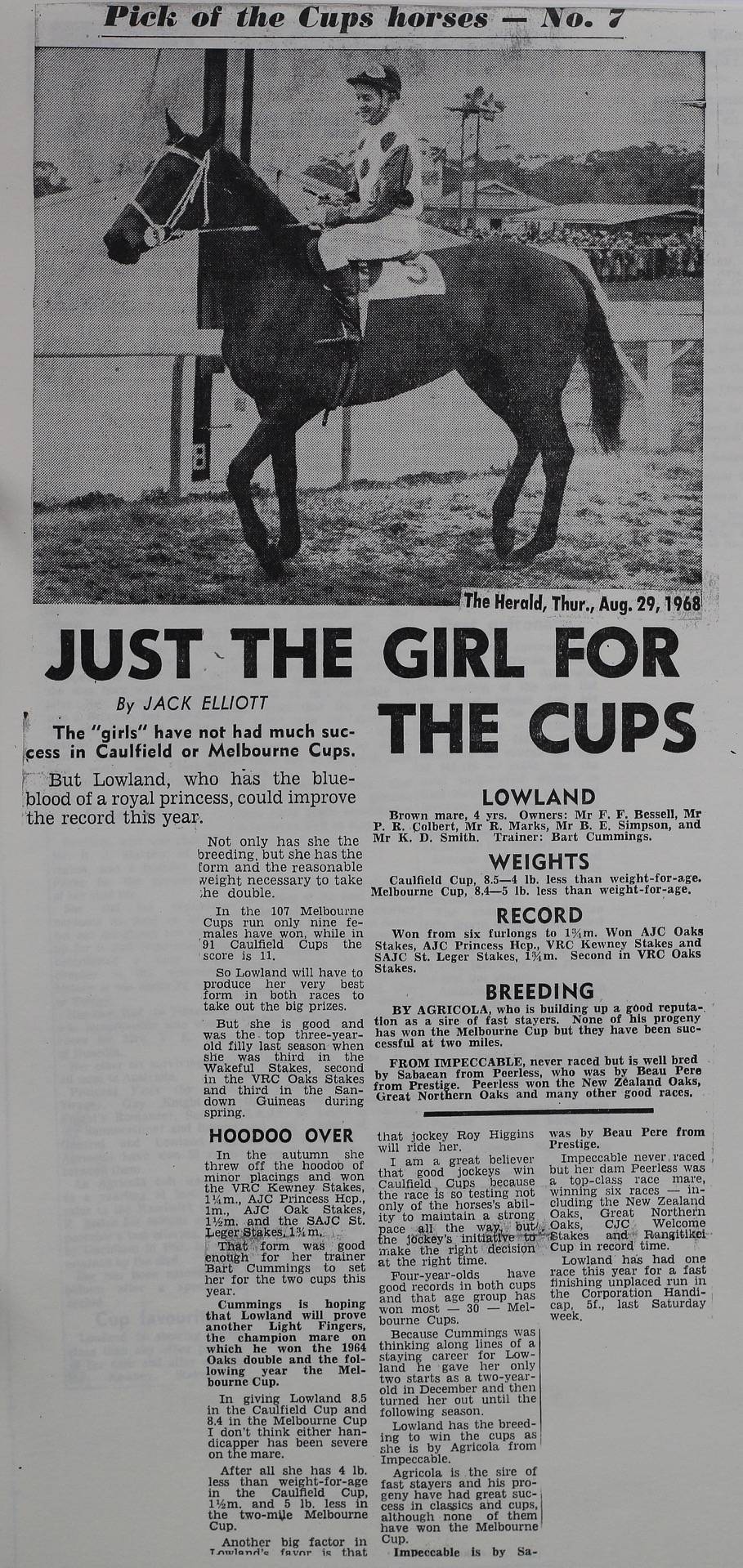 Just the girl for the cups