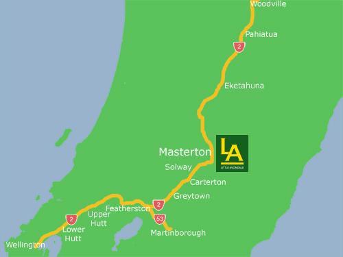 Map Of North Island Map Of North Island